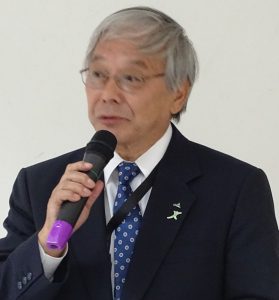 Tamotsu Shozui, AOA Chair and President of the Board of Directors, Zenkyoren