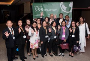 2017年ICMIF隔年総会での5-5-5　　　　　　　　　　　　フィリピンプロジェクトのパートナ